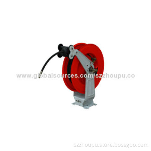 Open air hose reel for car repairing